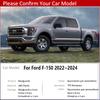 Автомобильный брызговик для Ford F-150, аксессуары 2023 2022 2024 F150 F 150, брызговик с молнией, брызговик, брызговик на крыле