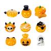 Halloween Pumpkin Head Micro Decorations , Table Ornaments DIY Decorations, Gifts, Suitable For Boys And Girls