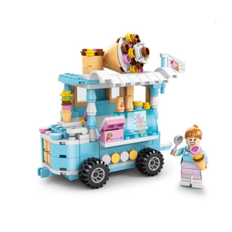 Lego City Вид улицы Мини Улица Строительные блоки Модель Набор Для детей Безопасная Прочная И Развивающая игрушка