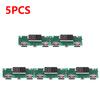 1-10 шт. Мини-модуль зарядки 18650 со светодиодом, двойной USB 5V2.4A 2A /1A, Micro/Type-C USB, плата зарядного устройства для литиевых батарей Power Bank
