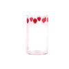 Ins Клубничные очки, термостойкие чашки для воды с соломинкой, милая холодная соломенная чашка