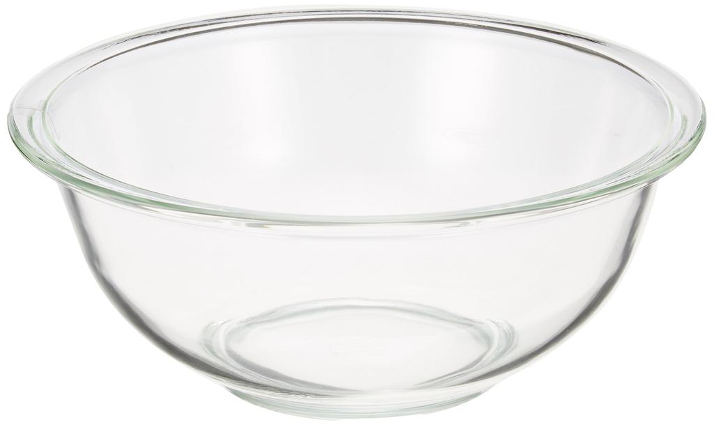 iwaki Heat-Resistant Glass Bowl, Round, 25cm Outer Diameter, 2.5L, KBC325