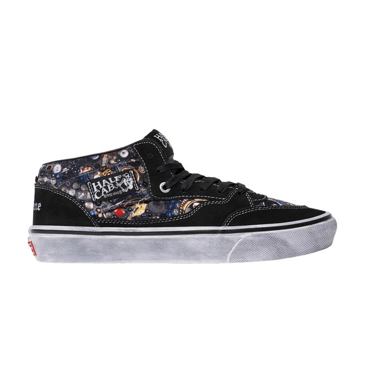 Men's Sneakers Supreme x Mike Kelley x Vans Half Cab 'Black'