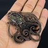 Dragon Blood Jasper 999 Copper Wire Wrapped Pendant, Handmade Gemstone Pendant Jewelry, Gifts For Wife Brand New Pendant