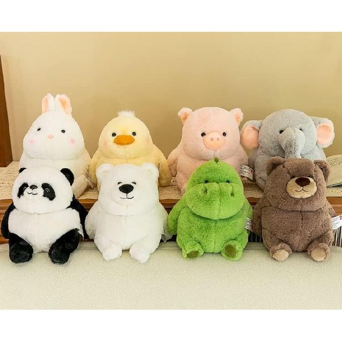 Cute Sitting Panda Stuffed Animals Plush Dolls,Soft Panda Plush Toy Bedtime Friend,Hugging Plush Toys Companion,Halloween Christmas Birthday Plush