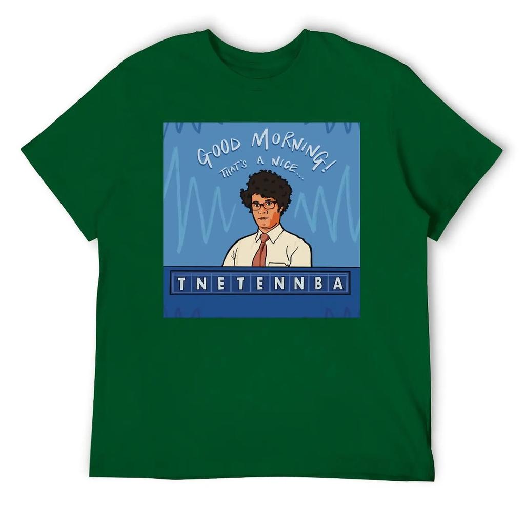 Thats A Nice Tnetennba The IT Crowd Футболка с круглым вырезом Move Top Tee Classic Novelty Fitness Размер США