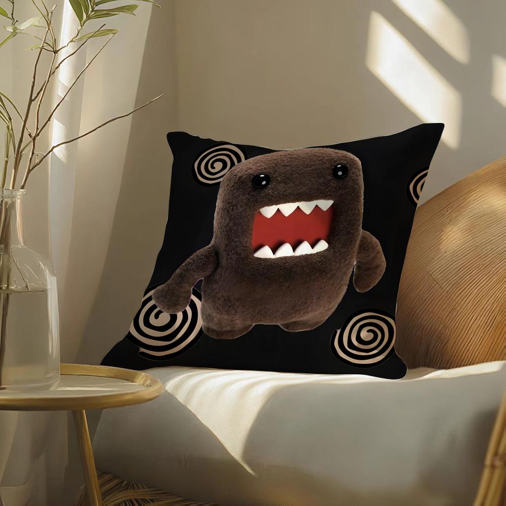 Милая мультяшная наволочка D-Domo Kun с принтом, наволочка для подушки на диван в гостиной и декора для спальни