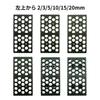 Level Spacers [L-3 Size B] 200 X 100 X 3mm, 50 Pieces (Level Plates, Set Plates, Liner Spacers, Plastic Levels, Level Adjustment, Height Adjustment, S