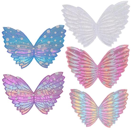 Красочные крылья бабочки ангела, легко носить с ремешком, тонкая работа, крылья бабочки для ролевых игр для детей