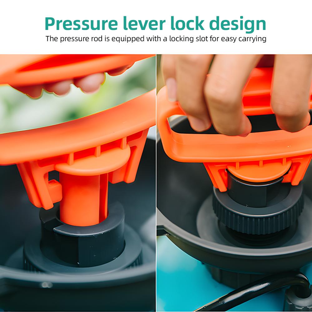 Портативный садовый опрыскиватель под давлением насоса 2,11 галлона/8 л портативный опрыскиватель для газонов и садов с