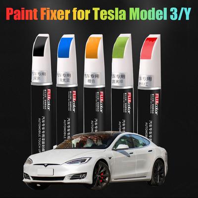 Ручка для ремонта автомобильной краски для модели Tesla 3 Y, фиксатор автомобильной краски, аксессуары для ремонта, черный, белый, красный, синий