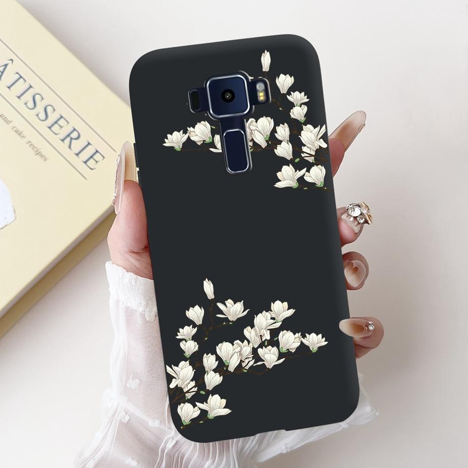 Для ASUS Zenfone 3 ZE520KL Z017D 4 Max ZC520KL X008D 3 Max ZC520TL Чехол Мягкий Силиконовый Задняя Крышка Сумка с Рисунком Сердце Бабочка Цветок