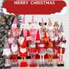 A Variety of Christmas Standing Telescopic Doll Hotel Window Christmas Snowman Elk Doll Decorative Ornaments