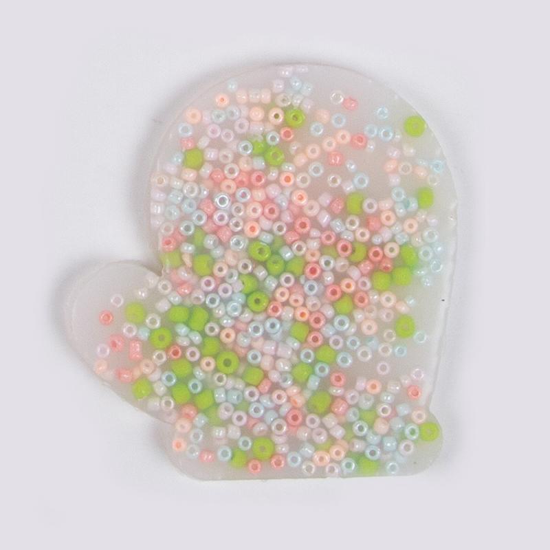 Xiaomi Skin Picking Fidget Toys Silicone Skin Picking Pocket Pads Round Heart Cat Pear Shape for Decompression ADHD OCD Color I450000
