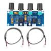 Digital Power Amplifier Board Preamplifier Parts 2 Sound Channel High Medium Bass Adjustment