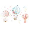 Cartoon Hot Air Balloon Wall Sticker Children's Room Kindergarten Wall Decoration Sticker