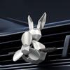 Geometric Rabbit Car Air Freshener Ornament for Air Conditioning Vent