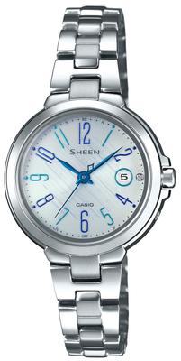 Женские радиоуправляемые часы Casio Solar Silver SHW-5100D-7AJF,