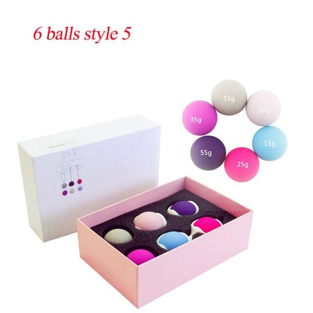 Кегель плотный тренажер вагинальные мышечные шарики женские магические шарики Кегеля мастер секс-игрушки для женщин силиконовые гейши китайские шарики из бисера