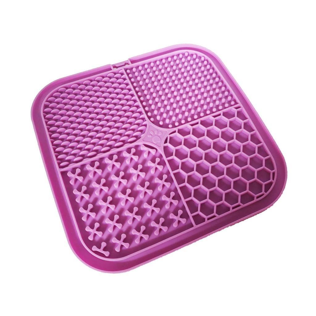 Новая силиконовая миска-медленник для питомцев: Миска для собаки и коврик для вылизывания с присоской