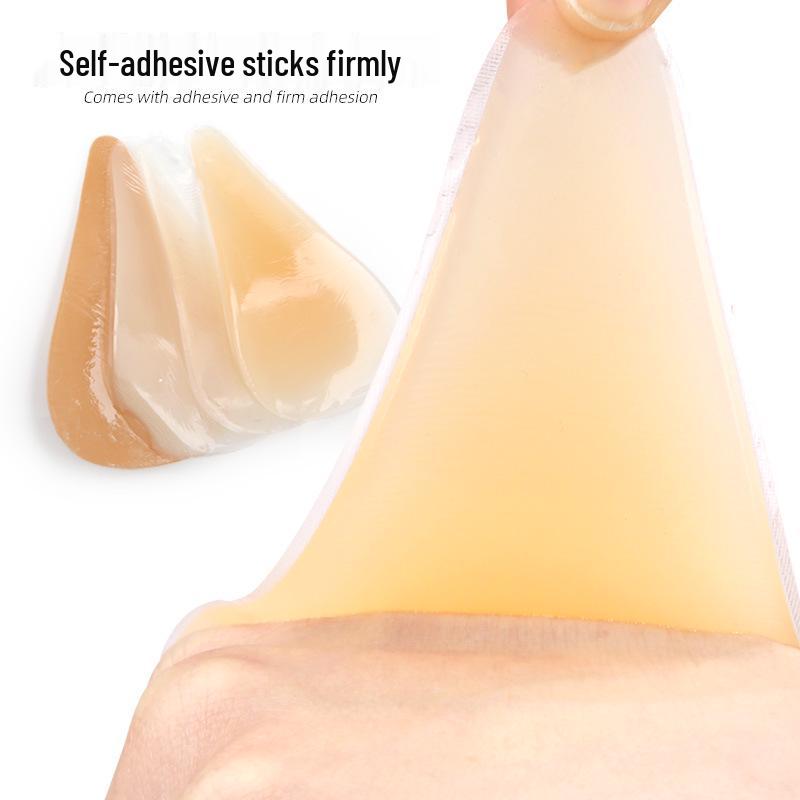 "Бесшовные самоклеящиеся силиконовые накладки на соски для спорта, йоги и купальников".