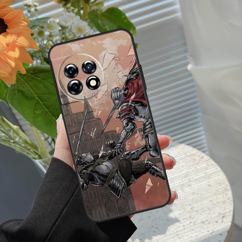 Praise the Sun Dark Souls Case For OnePlus 15 15R 12 12R 13T 13R 13 11 10 10R 10T 8T Nord 5 CE 2 3 4 Lite N20 N30 Cover