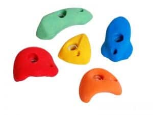 Climbing Wall Cheesy 3 Grey - Coloured Grips