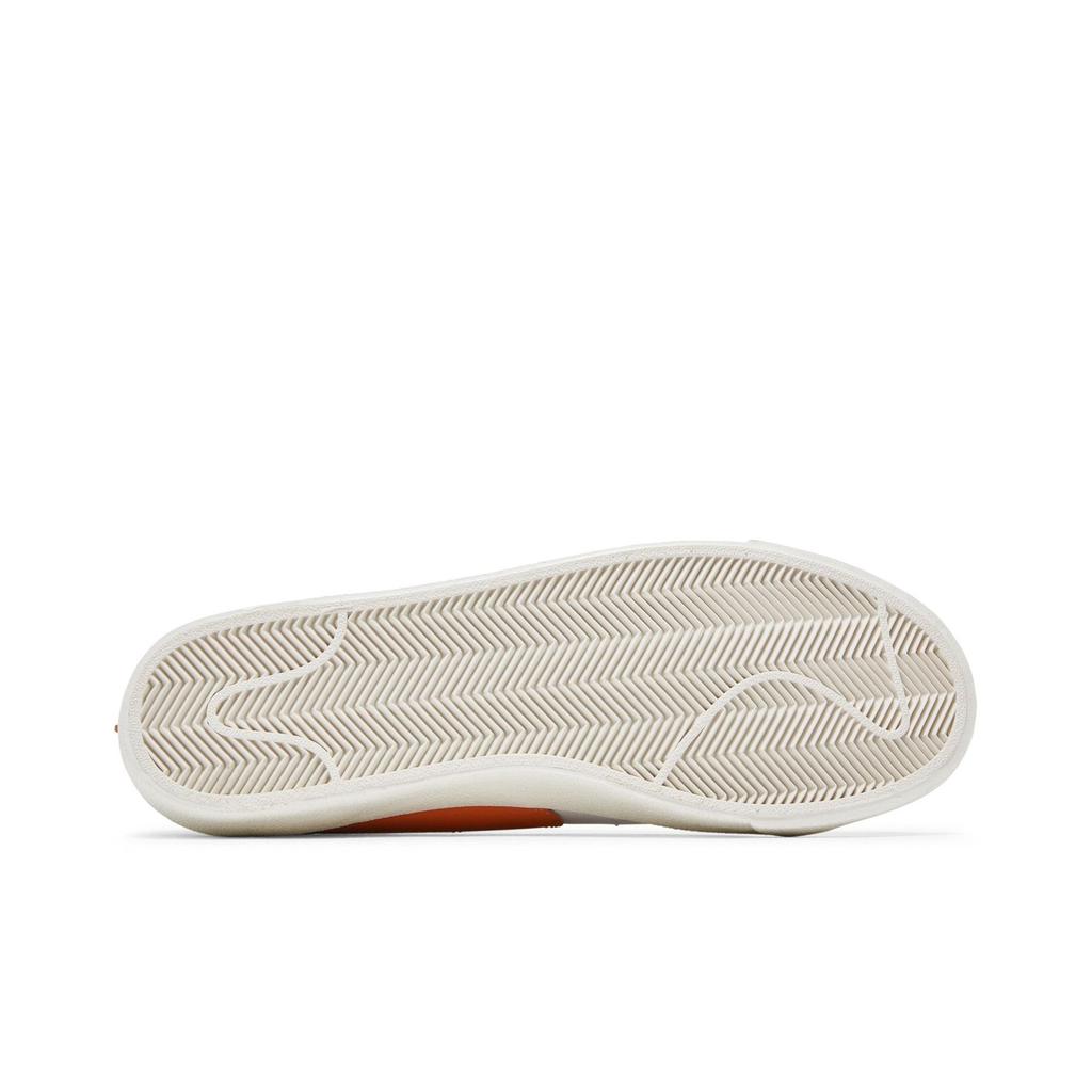 Nike Blazer Low '77 Jumbo 'White Alpha Orange' (Unisex) White / Grey / Sail / Alpha Orange Skateboard Shoes DN2158 100