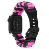 For Apple Watch Series 10 42mm / 9 8 7 41mm / SE (2023) SE (2022) SE 6 5 4 40mm / 3 2 1 38mm Nylon Rope Watch Band Dual Color