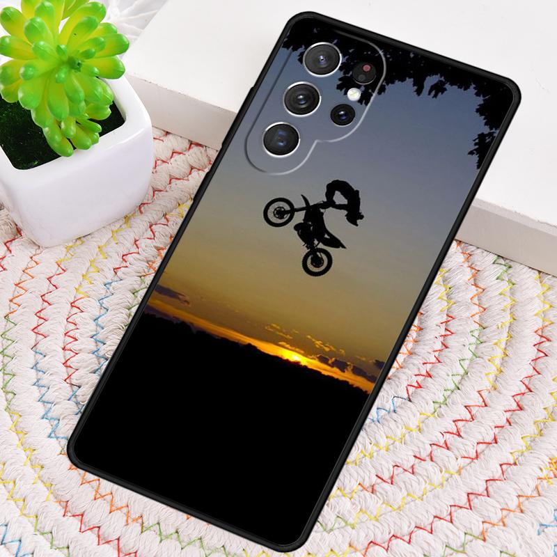 Мягкий силиконовый чехол для телефона Moto Bike Motocross для Samsung Galaxy note 10 pro S26 S25 S24 S23 S22 S21 Plus S25Ultra Capa Cover