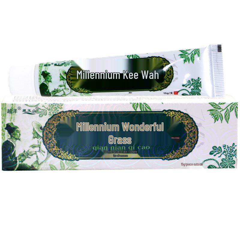 Заморский Чудо-Трава Крем от Зуда для Кожи - Травяная Мазь для Наружного Применения