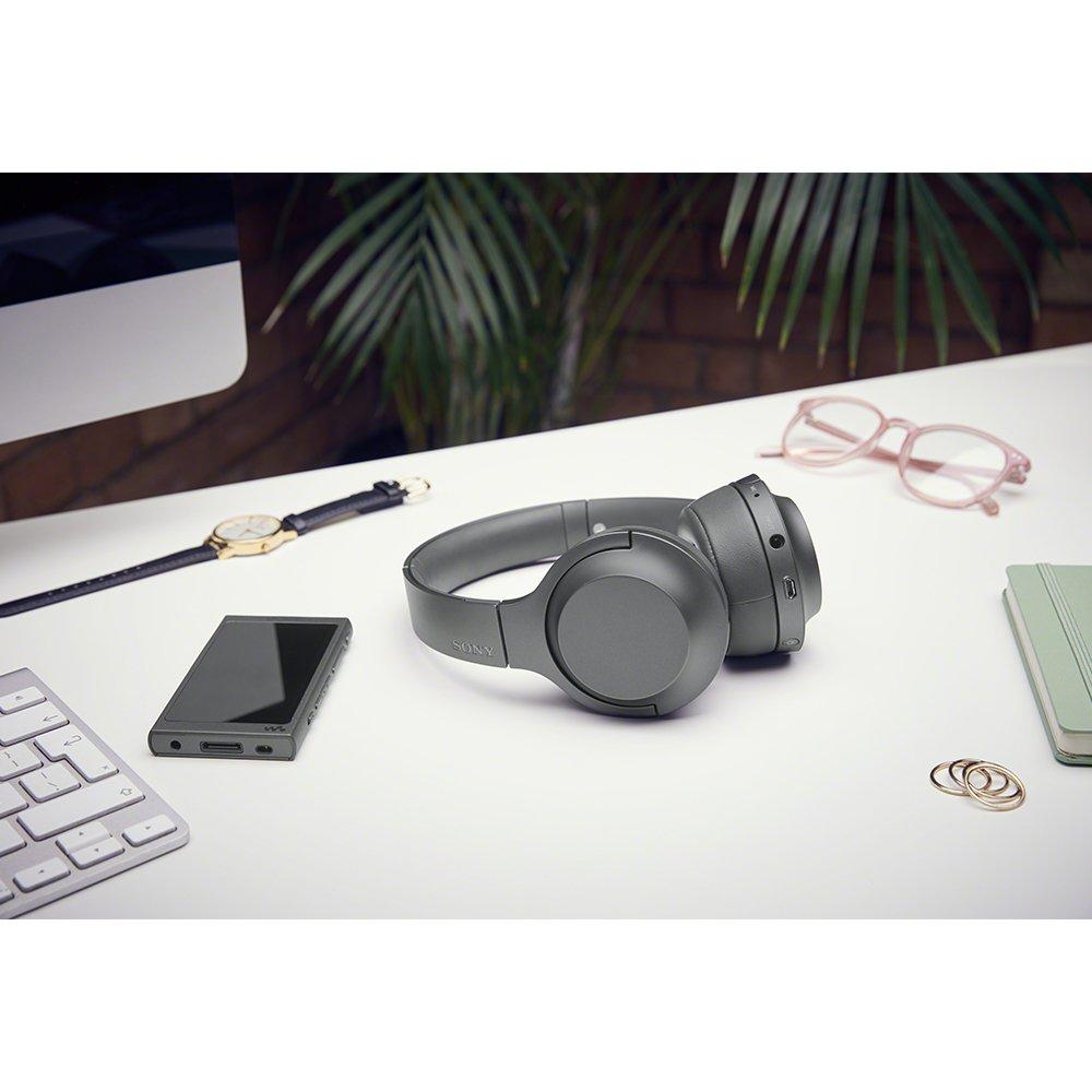 Беспроводные наушники Sony с разрешением 2 Mini Wireless, до 24 часов непрерывной работы, с сертифицированным 2017 360 Reality Audio серо-черным цветом B h.ear