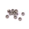 10Pcs Mini Bearing Steel Bearing Rolling Ball Bearings Mr63Zz 3*6*2.5Mm