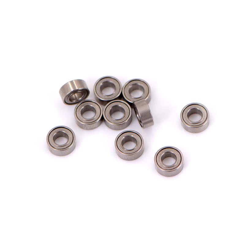 10Pcs Mini Bearing Steel Bearing Rolling Ball Bearings Mr63Zz 3*6*2.5Mm