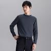 Saint Angelo Men's Round Neck Pure Wool Pullover Sweater