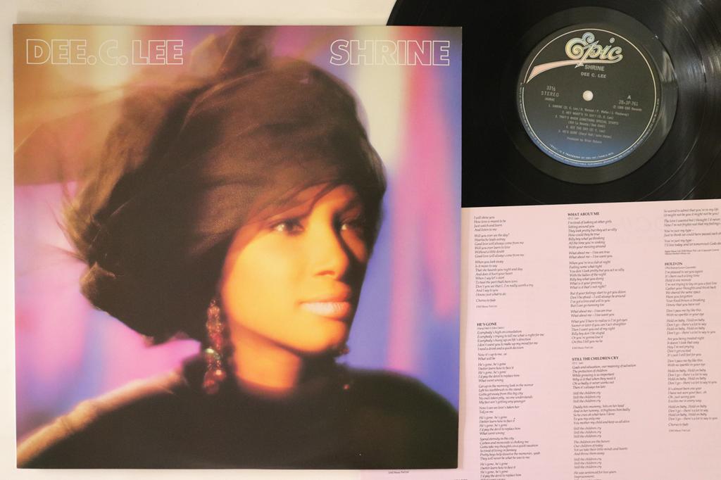 LP Record DEE C. LEE - Shrine 283P761 EPIC 1986 Japan Soul/Funk Used