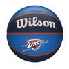 Баскетбольный мяч Wilson NBA Team Tribute Оклахома-Сити Сандерс Синий WTB1300XBOKC