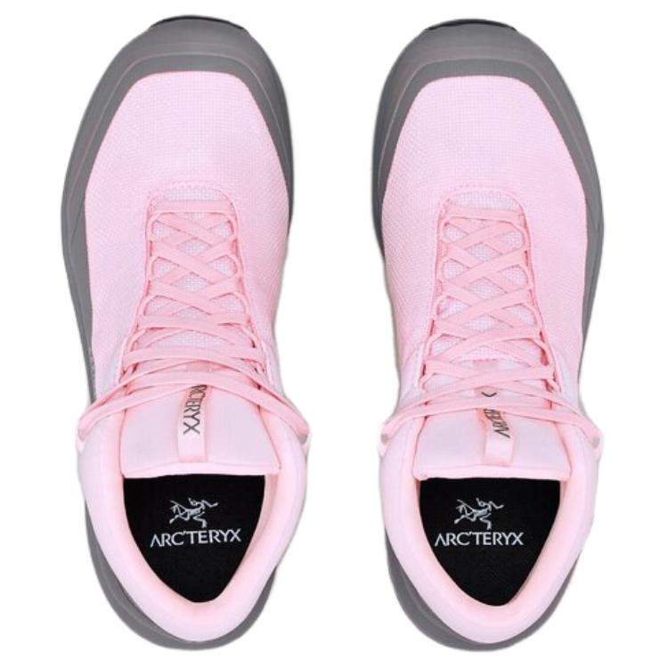 Arcteryx AERIOS FL 2 GTX Круглый носок Дышащие Средние по высоте Треккинговые ботинки Женские треккинговые ботинки Розовый Серый L08087800