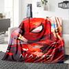 Customiz Name Personality Spider-Man Blanket Soft &Warm Sofa Office Bed Travel Lunch Break Blanket, Gift Suitable All Seasons