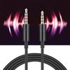 TPE Black Portable Game Headset Headphone O Cable with 3.5mm Plug for Logitech Astro