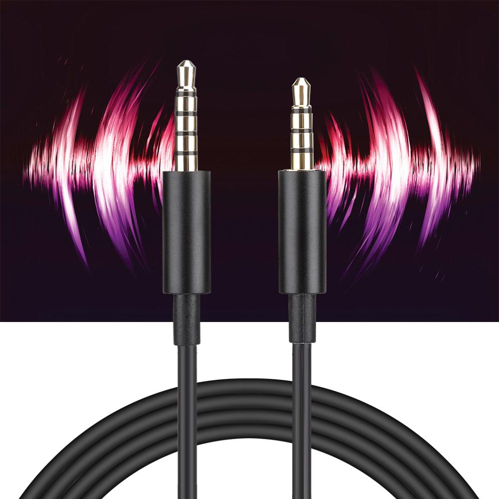 TPE Black Portable Game Headset Headphone O Cable with 3.5mm Plug for Logitech Astro