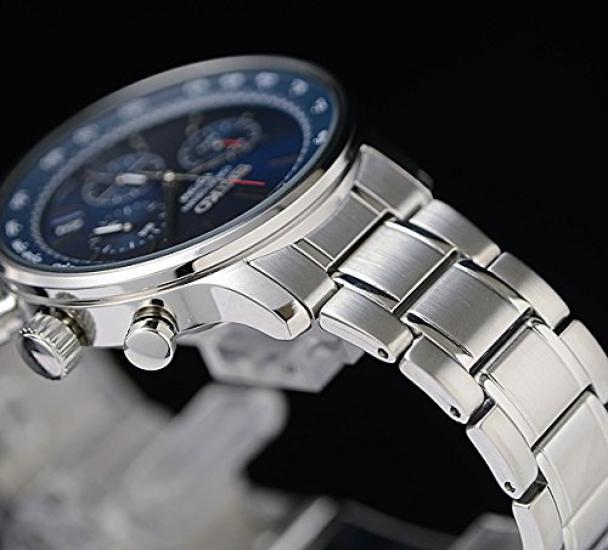 [Seiko] SEIKO Blue 100m Water Resistant Chronograph Производитель Оригинальные Часы в коробке SSB163P1 Мужские [Товар]
