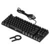 Игровая клавиатура MAGIC REFINER с 87 клавишами, портативная, прочная, с RGB-подсветкой, эргономичная, механическая