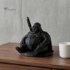 Крутые Офисные Настольные Украшения 3D Печатный Держатель для Ручек в Виде Самурая для Карандашей и Кистей, Креативные Нишевые Подарки для Кинофанатов, Настольный Органайзер, Уникальная Броня