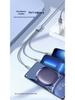 Кабель для быстрой зарядки 3-в-1 Romoss 3.5A - Совместим с устройствами Apple, Type-C, Android