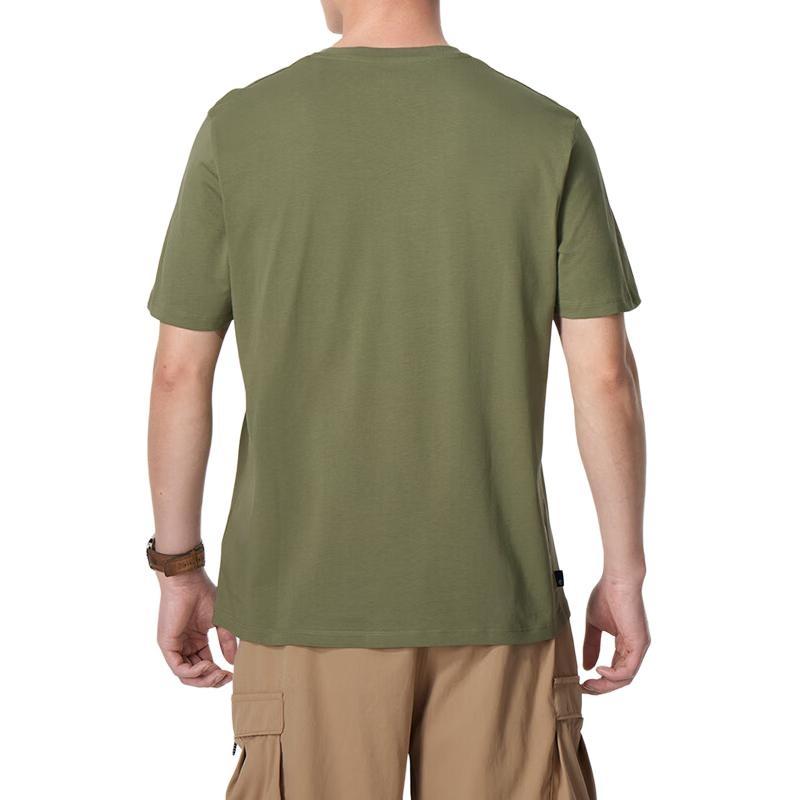 Timberland T Shirts Men's Green Crew Neck Moderate A6281590