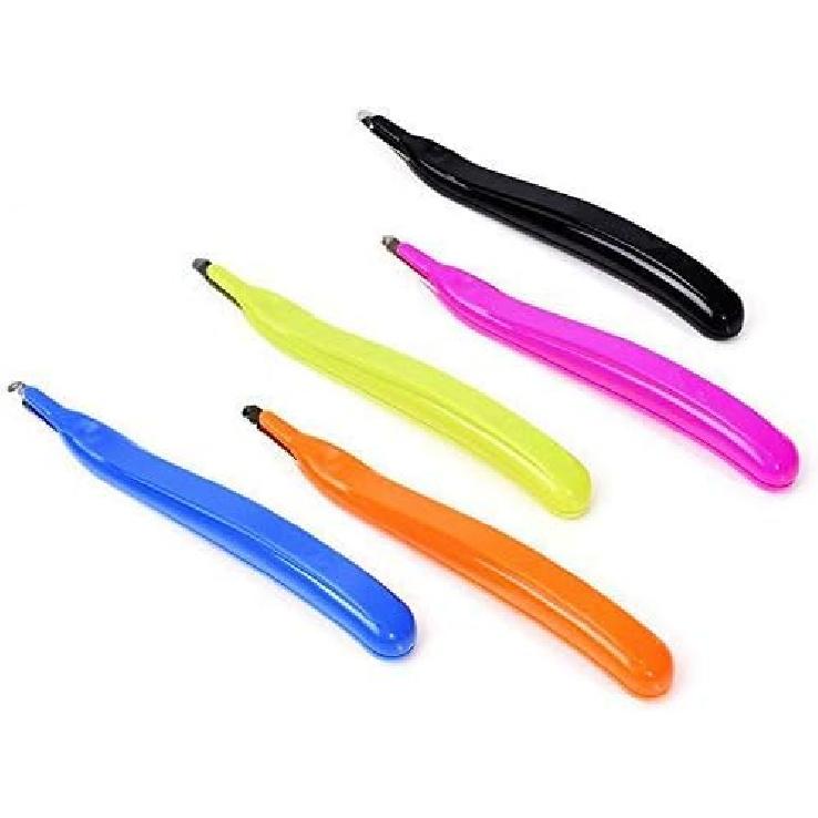 ZZTX 4 PCS Professional Magnetic Staple Remover Puller Staples Remover Staple Removal Tool for School Office Home 4 Colors