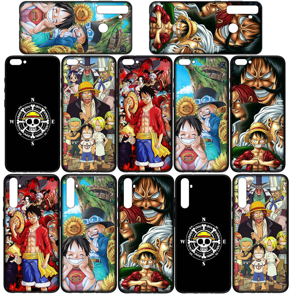 Чехол для iPhone 16 15 Xiaomi Redmi Note 14 13 12 11 Pro Max X 8 9 16e Samsung Galaxy S25 S24 S23 Moto 14C 13C OPPO Huawei One Piece Luffy Phone Case