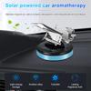 Car Air Freshener Solar Rotation Propeller Fighter Aromatherapy Car Essential Oil Diffuse Auto Interior Decorative Remove Odor