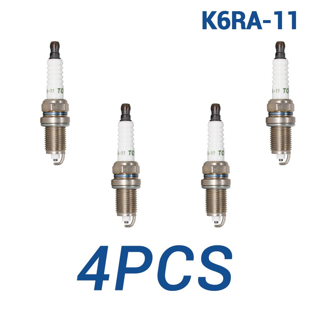 2-8PCS Normal Spark Plugs Torch K6RA-11 Replace for Candles 4291 ZFR6F-11  KJ20CR-U11 KJ206CR-L11 CHAMPION RC9MCC4